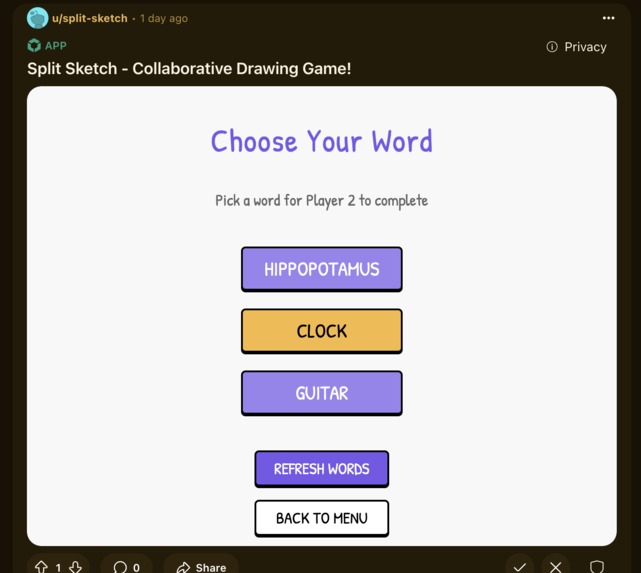 Split Sketch – screenshot 2