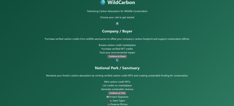 WildCarbon – screenshot 2