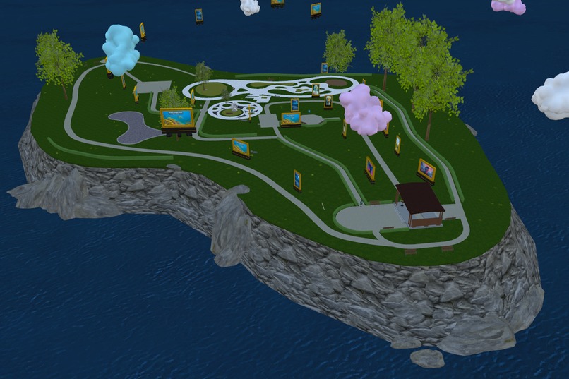 Coastline Canvas: Remixable Gallery Tour – screenshot 2