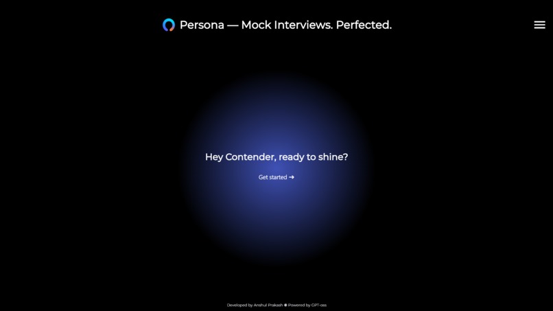 Persona – screenshot 1