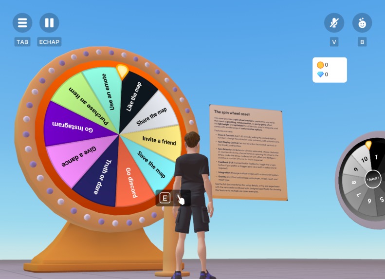 Spin Wheel Customizable for Meta Horizon Worlds – screenshot 4