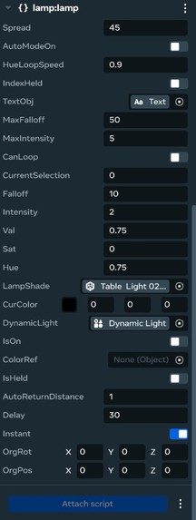 Smart Lamp Lighting Gizmo Tutorial – screenshot 1