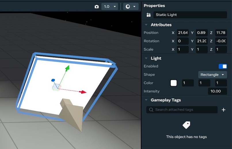 Smart Lamp Lighting Gizmo Tutorial – screenshot 2