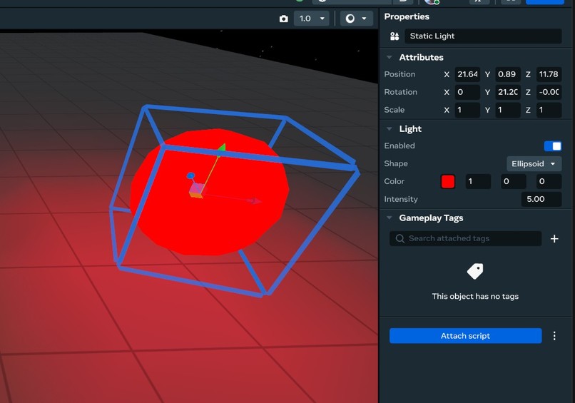 Smart Lamp Lighting Gizmo Tutorial – screenshot 7