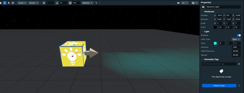 Smart Lamp Lighting Gizmo Tutorial – screenshot 6