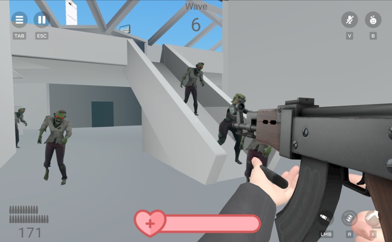 Zombie Wave Shooter Template – screenshot 2