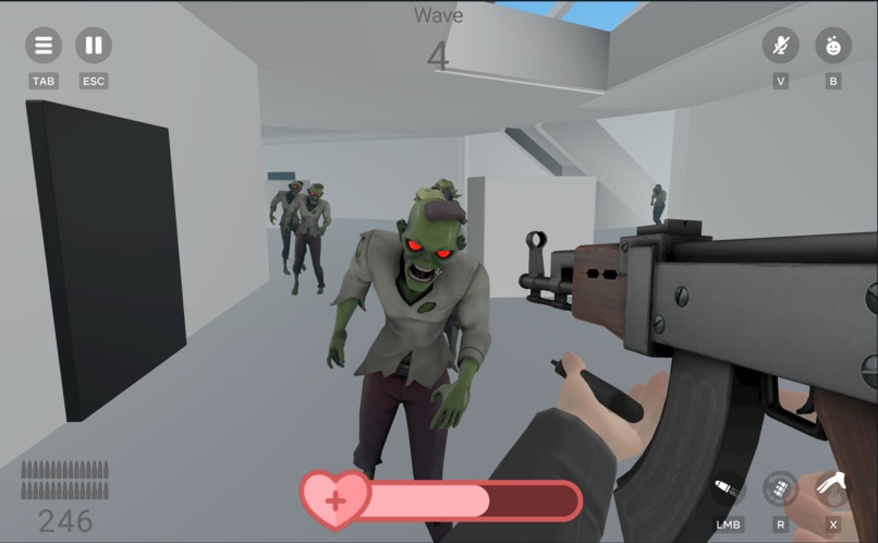 Zombie Wave Shooter Template – screenshot 3