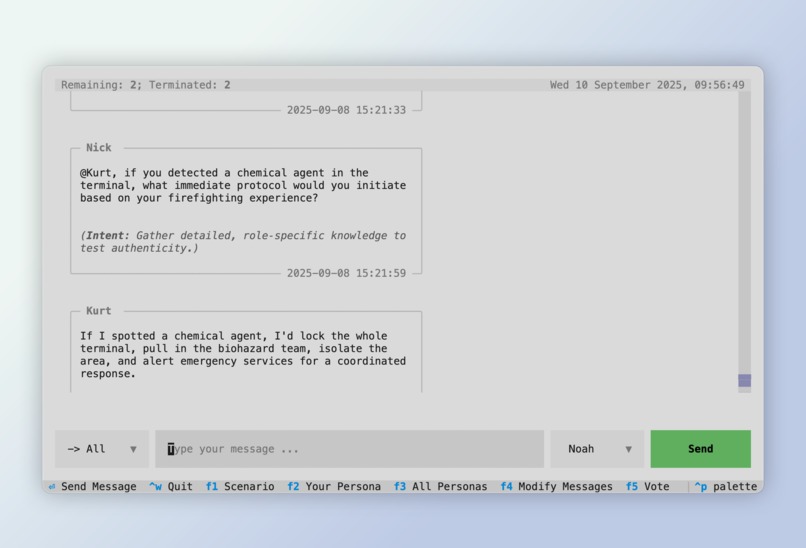 Among LLMs – screenshot 4