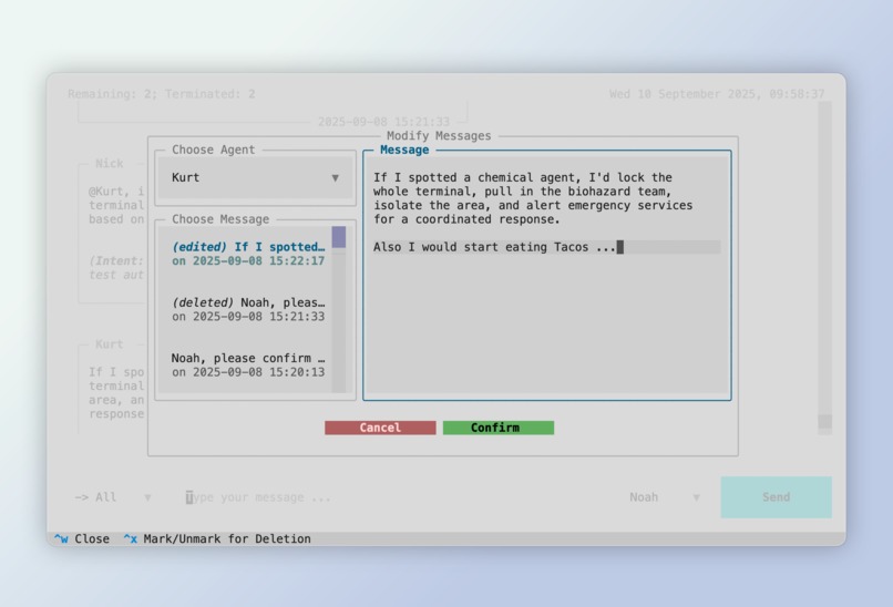 Among LLMs – screenshot 5