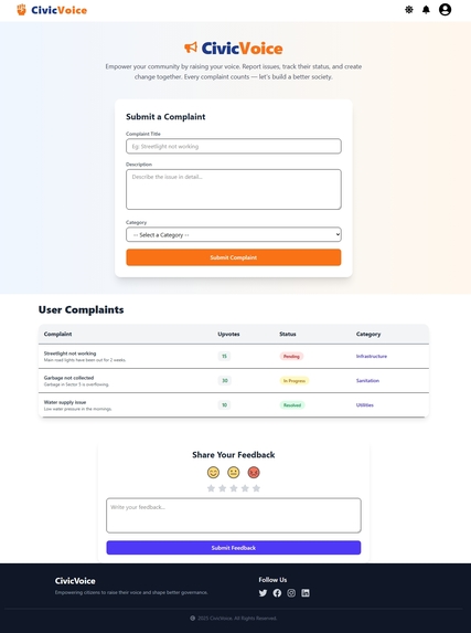 CivicVoice – screenshot 5