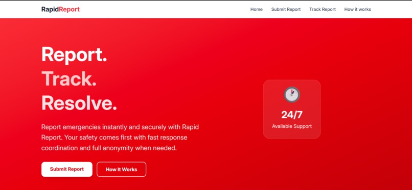 Rapid Report – screenshot 1