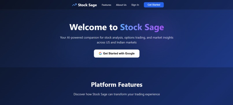 Stock Sage - AI-Powered Stock Analysis & Trading Signals – screenshot 7