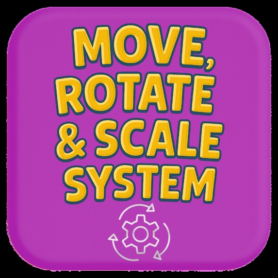 Move, Rotate & Scale System – screenshot 1