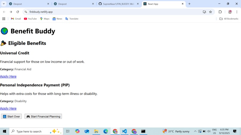 FIN_BUDDY – screenshot 2