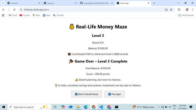 FIN_BUDDY – screenshot 3