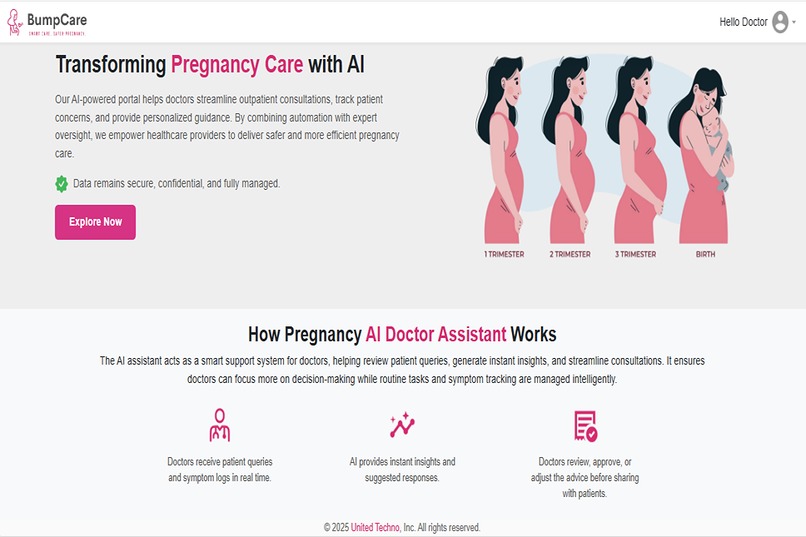 BumpCare AI | Faster Reviews, Smarter Care, Safer Pregnancy – screenshot 3