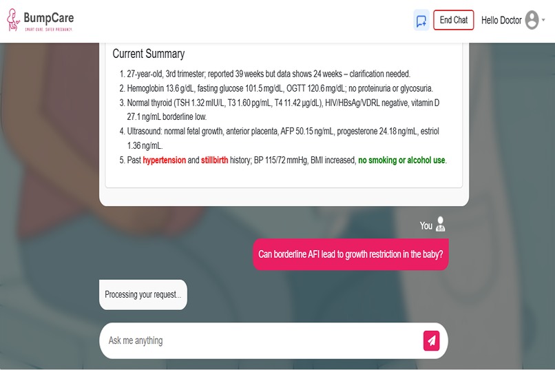 BumpCare AI | Faster Reviews, Smarter Care, Safer Pregnancy – screenshot 7