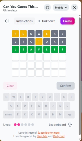 Daily Guess – screenshot 1