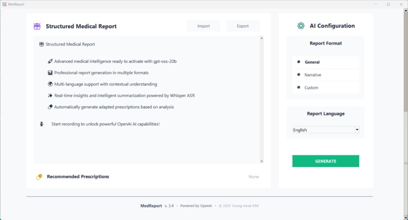 MedReport – screenshot 3