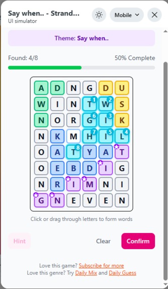 Daily Grid – screenshot 1