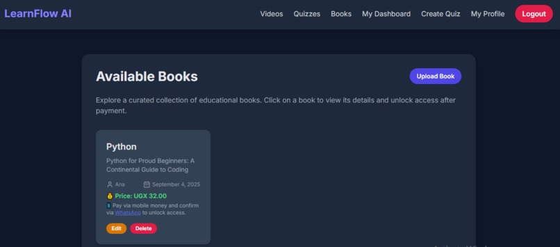learnFlow Ai – screenshot 4