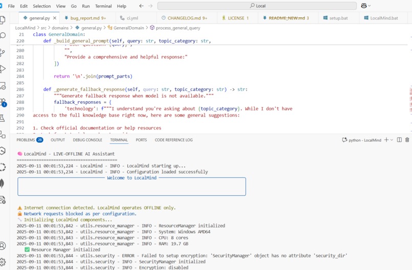 LocalMind – screenshot 1