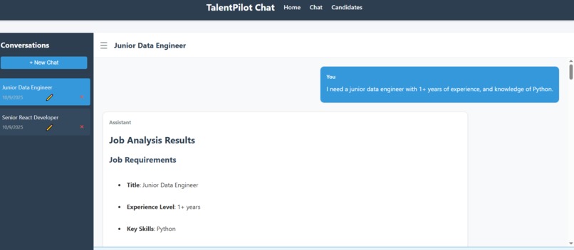 TalentPilot – screenshot 1