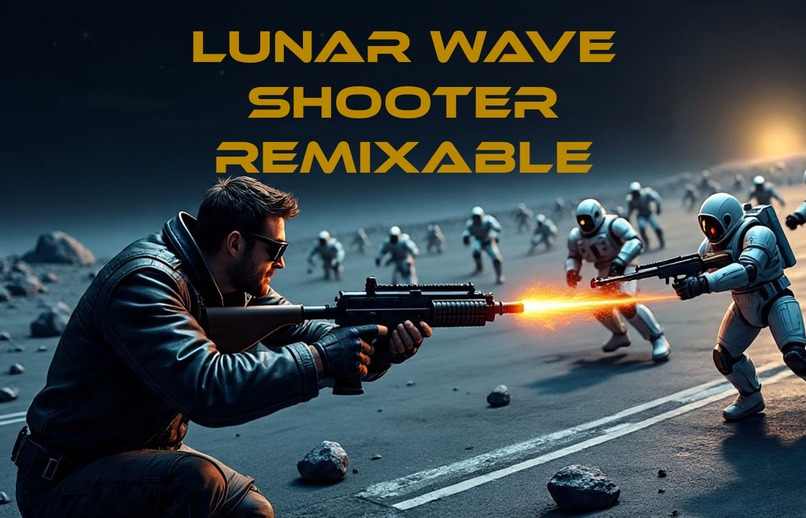 Lunar Wave Shooter – screenshot 1