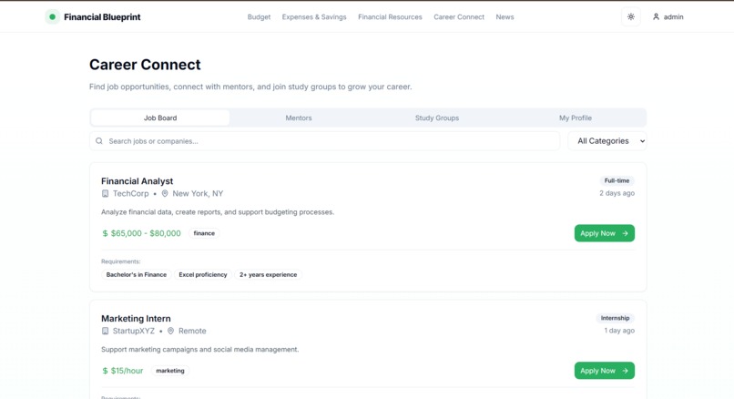 The Financial Blueprint  – screenshot 10
