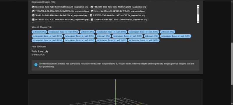 Ruins to Reality       AI-Powered 3D Reconstruction System – screenshot 4