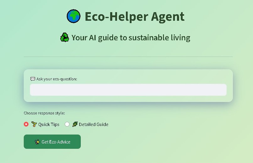 Eco —Helper agent – screenshot 1