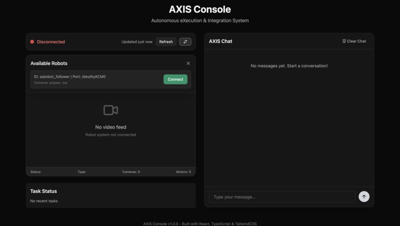 AXIS (Autonomous eXecution & Integration System) – screenshot 1