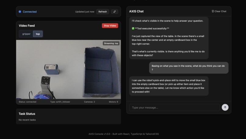 AXIS (Autonomous eXecution & Integration System) – screenshot 2