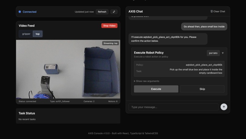 AXIS (Autonomous eXecution & Integration System) – screenshot 3