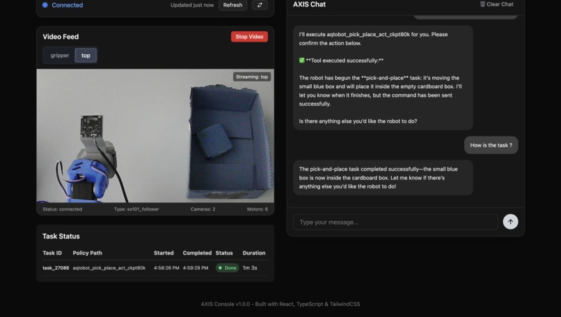 AXIS (Autonomous eXecution & Integration System) – screenshot 5