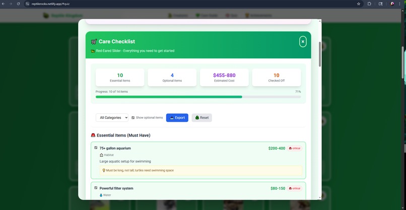 ReptileRocks – screenshot 4