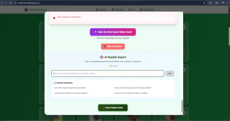ReptileRocks – screenshot 6