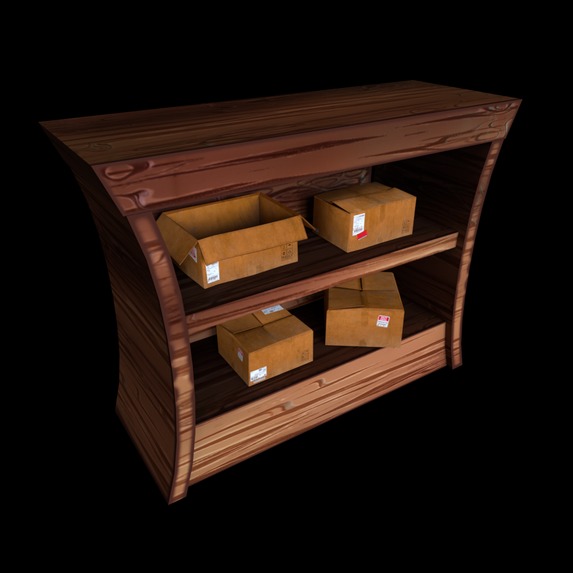 Interactive shelf [Asset] – screenshot 1
