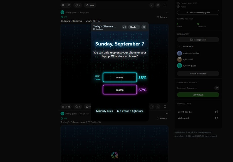Daily-Quest – screenshot 2