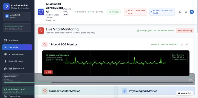 AnkismaikT CardioGuard AI – screenshot 1