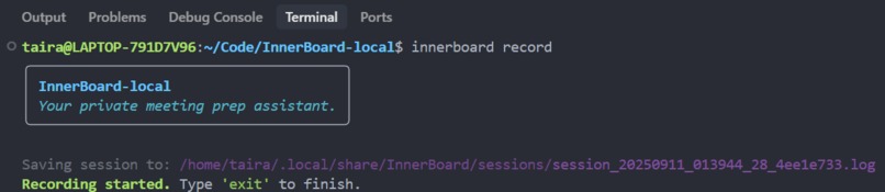 Innerboard-Local – screenshot 2