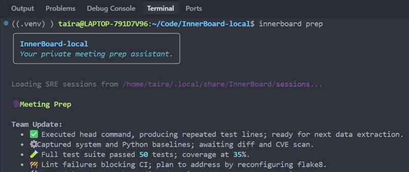 Innerboard-Local – screenshot 1