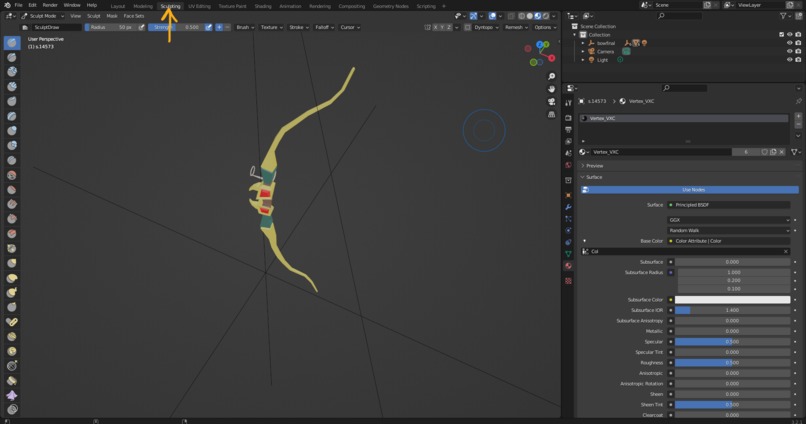 Make trimesh worlds in VR – screenshot 2