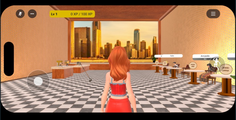 Cafe Role Play Remixable World – screenshot 1