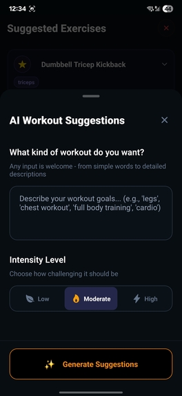 Train - AI Workout Companion – screenshot 8