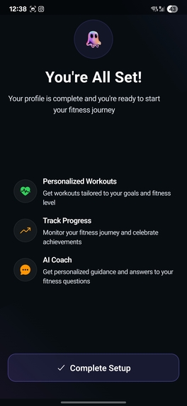 Train - AI Workout Companion – screenshot 5