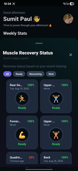 Train - AI Workout Companion – screenshot 7
