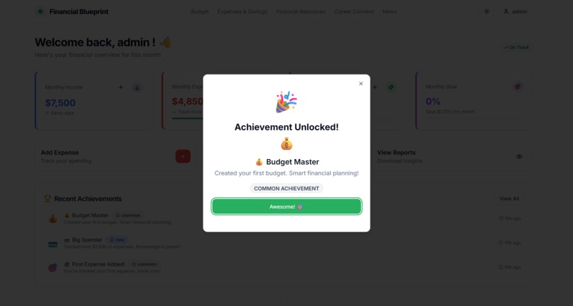 The Financial Blueprint  – screenshot 3