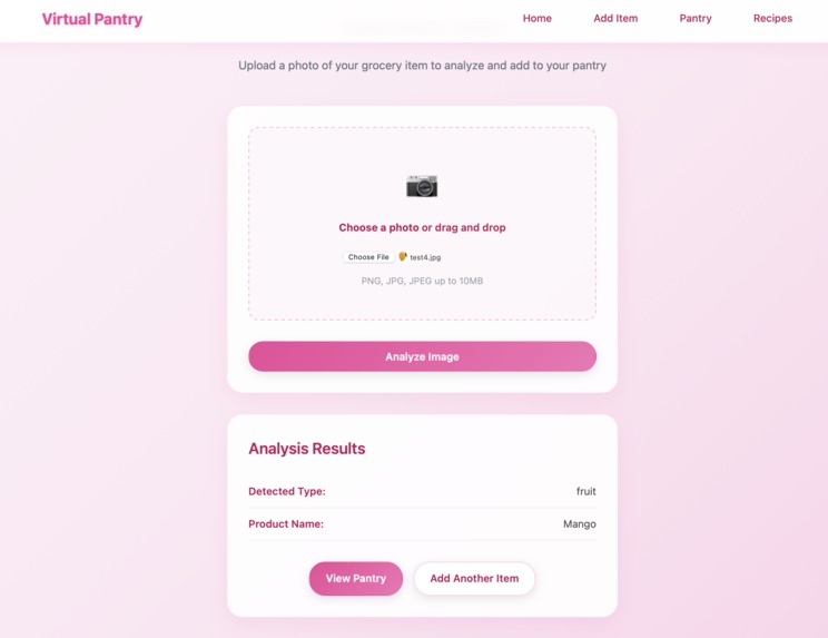 Pantry Lens – screenshot 2
