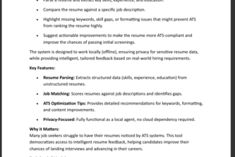 ATS-Friendly Resume Analyzer 
